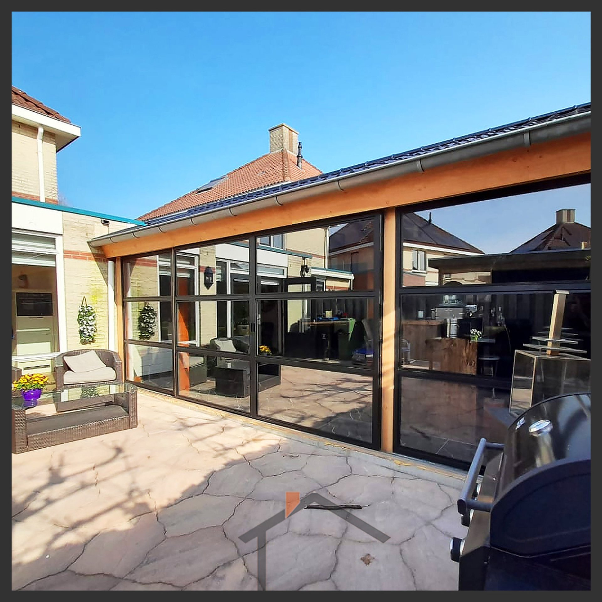 kapschuur kampen overkapping geïsoleerd