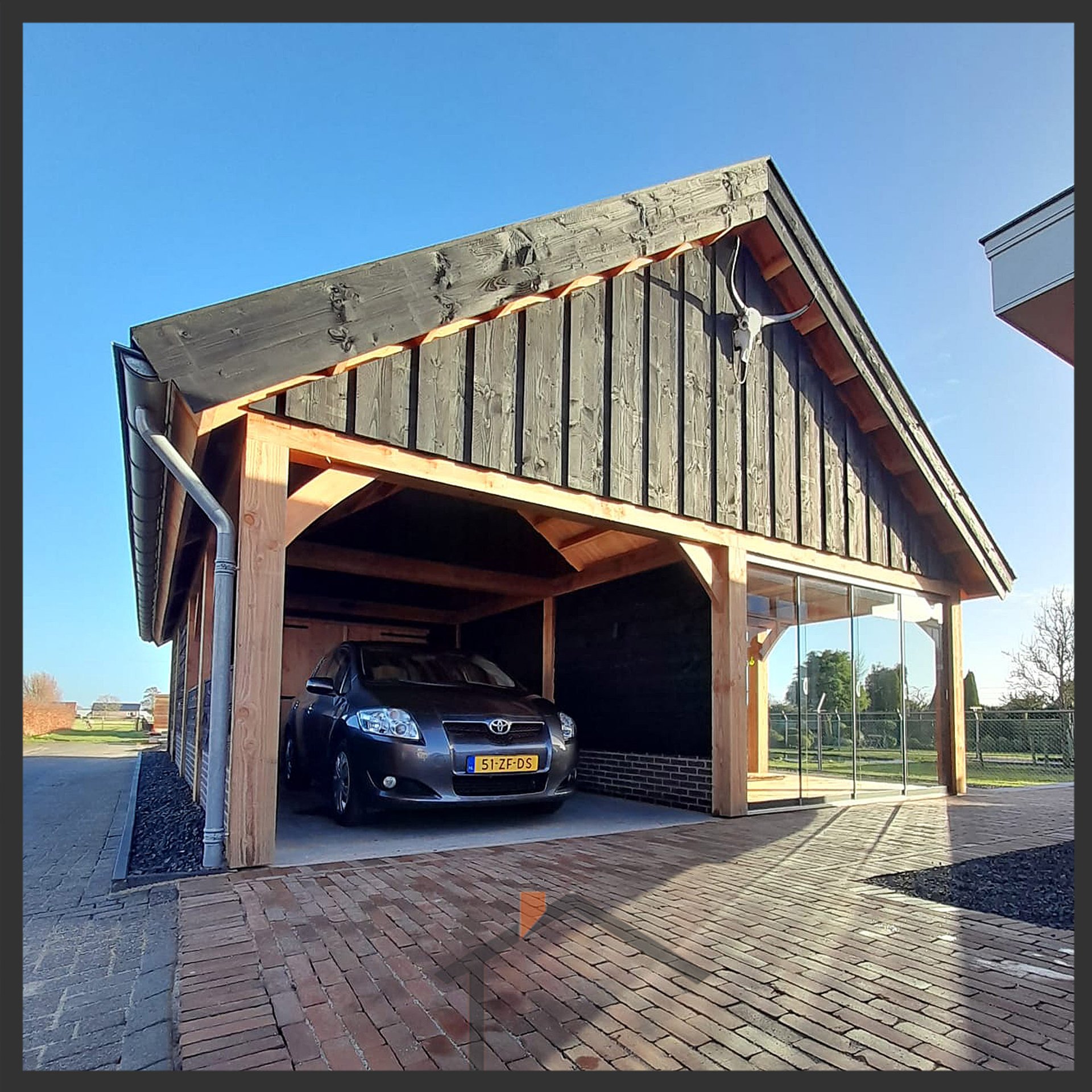 Hout Carport bouw Kampen