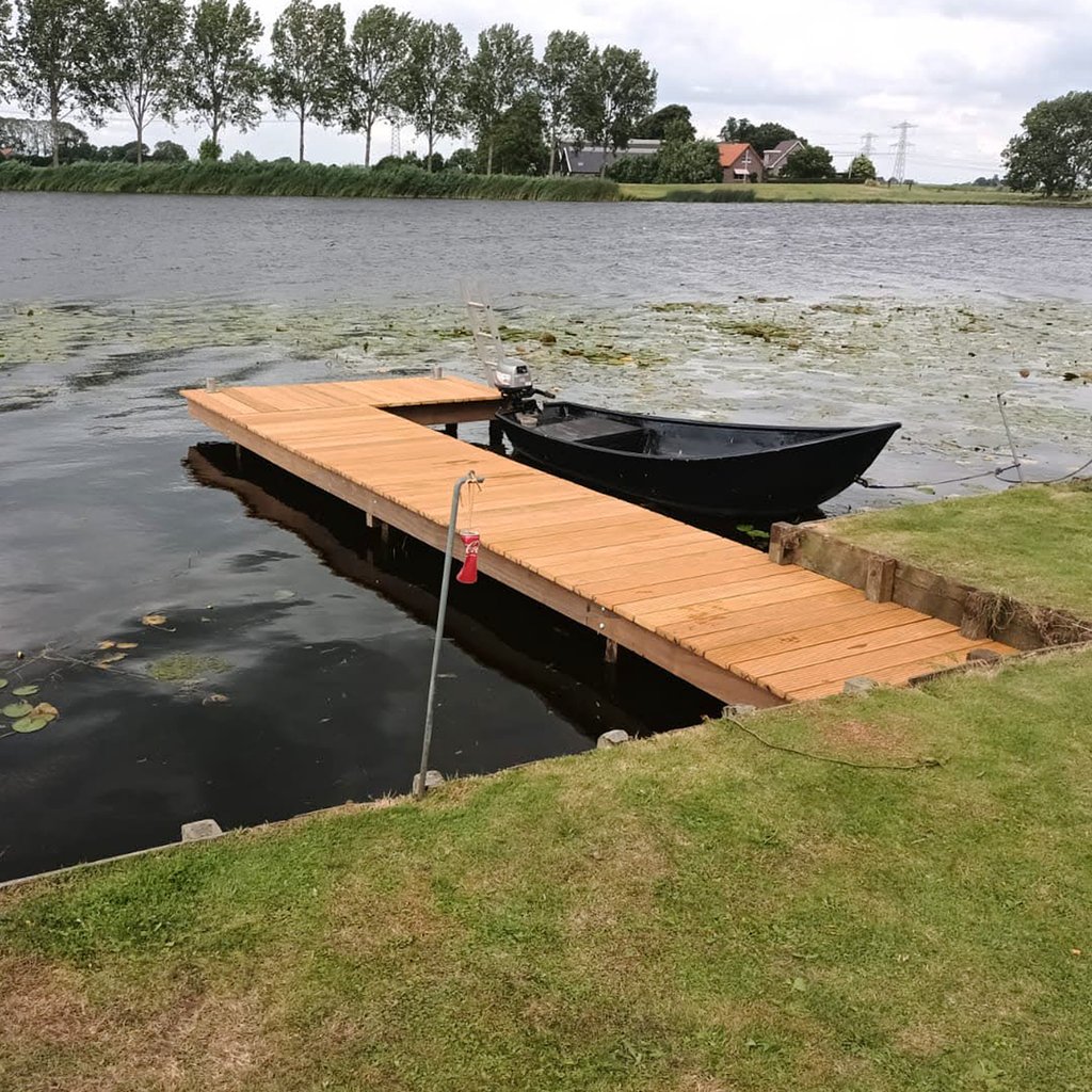 Renovatie steiger Nieuwe steiger Kampen