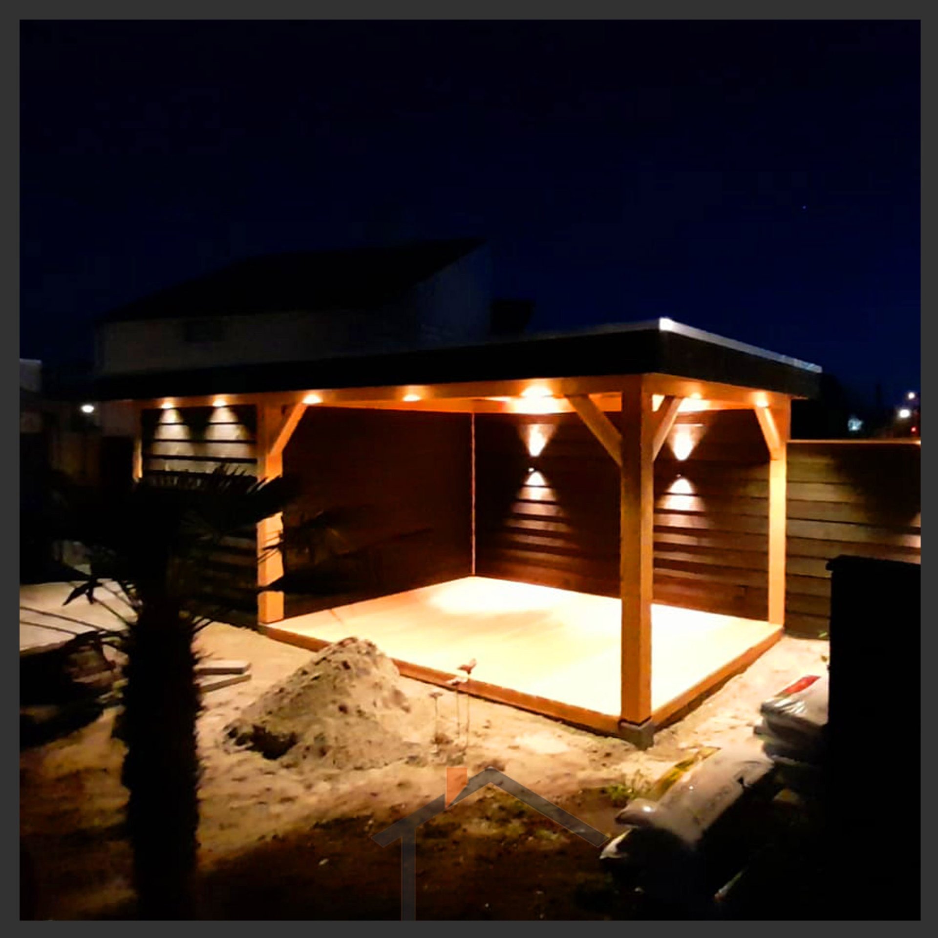 sfeervolle overkapping Kampen