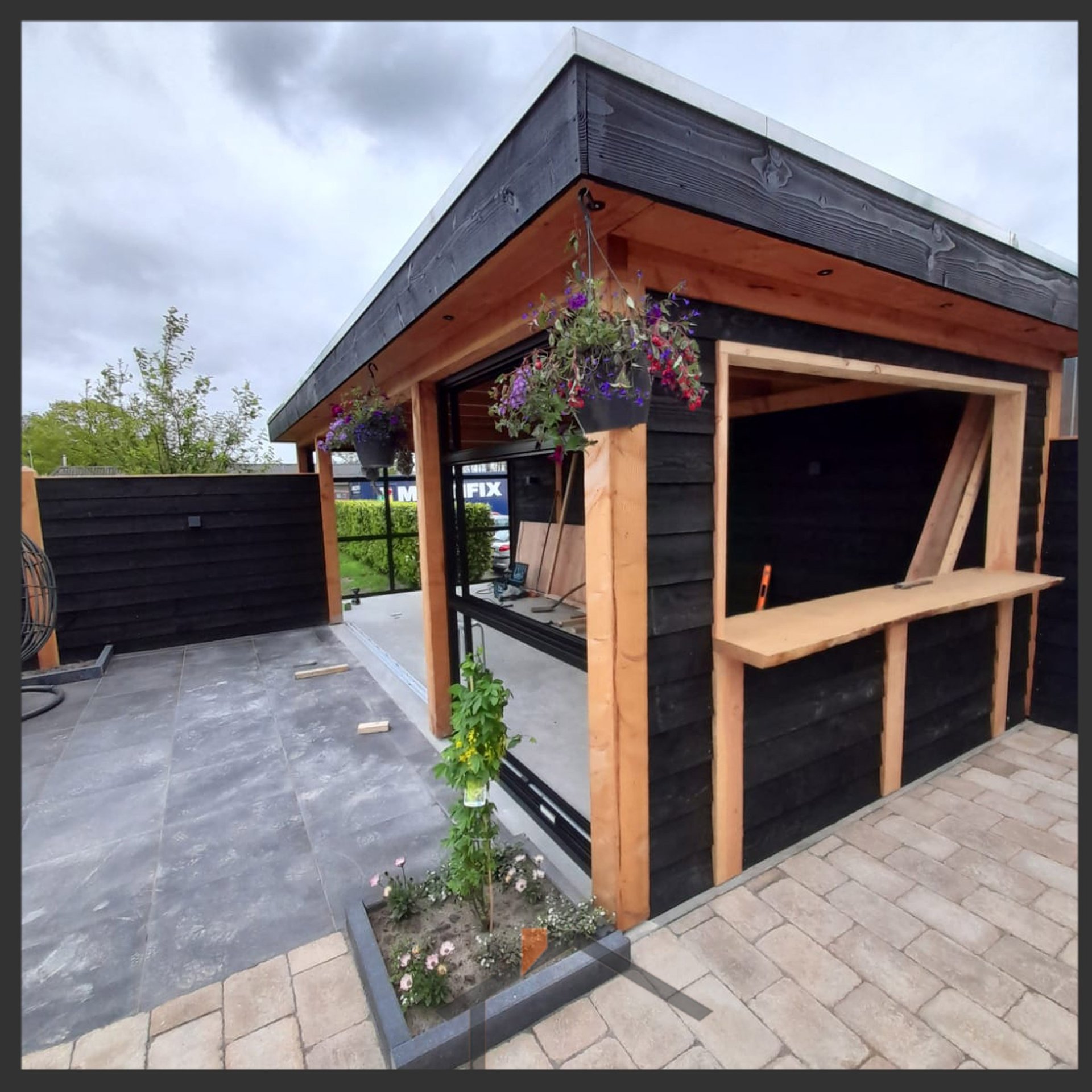 Overkapping Kampen Stalen deuren Kampen