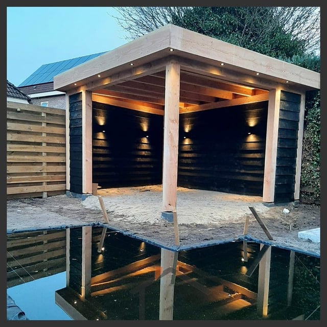 Overkapping Kampen Tuinaanleg Kampen Grondwerken Kampen